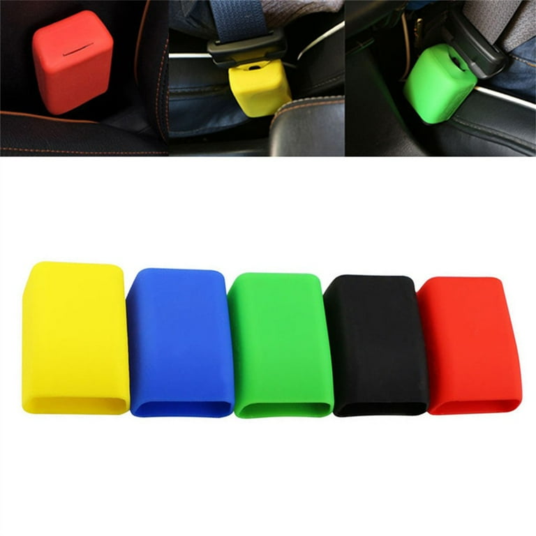 Leather Car Seat Belt Buckle Clip Protector Anti-Scratch Seatbelt