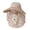 Beige, variant on Women's Polka Dot Face Cover Sun Hat Wide Brim Cooling Farm Cap for Gardening Outdoor Work M
