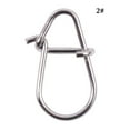 thumbnail image 1 of Carp Fishing Snap Swivels Set Fishing Equipment Spinning Ball Universal Fishing Snap Clip, 1 of 9