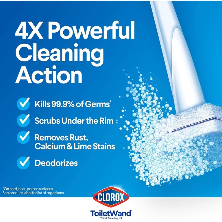 Clorox Toiletwand Disinfecting Refills Disposable Wand Heads - Unscented -  10ct : Target