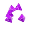 thumbnail image 2 of Paquete de 5 Dados Gem Muti Sided D4 Count Surtido para Suministros de Juegos D&D RPG , Púrpura CUTICAT Dados de varias caras, 2 of 8