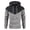 Black, variant on Htigea Clearance Men's Solid Pullover Hoodies Sports Soft Blend Fleece Hooded Sweatshirts with Kangaroo Pocket Today Sales Brown,L