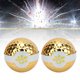 thumbnail image 5 of Bolas de cinta de golf chapadas en oro, bolas de cinta de golf 2 piezas para eventos para ceremonia de apertura,Bolas de cinta de golf Bolas de cinta de golf de colores Bolas de cinta de golf chapadas Higoodz Deportes al aire libre, 5 of 7