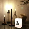 thumbnail image 4 of RUNROTOO 1 Set Bedside Lamps Modern Plastic USB Powered Simple Table Lighting, 4 of 8