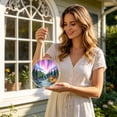 thumbnail image 4 of 2-in-1 Acrylic Puzzle & Hanging Decor Stained Glass Style Suncatcher, Hanging Acrylic Window Decor Puzzle Acrylic Suncatcher Puzzle 7.87*7.87 Inch, 4 of 7