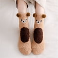 thumbnail image 5 of Milue Winter Fuzzy Socks for Women Casual Home Sleep Socks Cartoon Doll Slipper Socks, 5 of 21