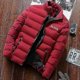 thumbnail image 1 of Thick Men New Warm Parka Jackets Winter Casual Men's Outwear Coats Solid Stand Collar Male Windbreak Cotton Padded Down Jacket, 1 of 5