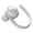 White, variant on Riousery A-1S Wireless Business Headset, Ergonomic Waterproof Hanging Single Earhook Earbuds, BT 5.2 Noise Cancelling Sports Stereo Music Headphones - 10 Inches / 25.4 cm, Black