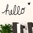 thumbnail image 3 of Pegatina de pared HELLO, pegatina de pared autoadhesiva para sala de estar, dormitorio, cocina, azulejo, pasillo TUNC Sencillez, 3 of 5