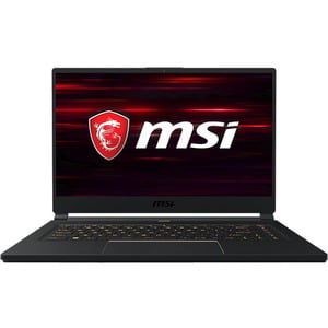 MSI GS65 Stealth Thin 15.6" Gaming Laptop - Intel Core i7-9750H - 16GB - 512GB SSD - NVIDIA GeForce GTX1660Ti - Windows 10 - Matte Black with Gold Diamond cut