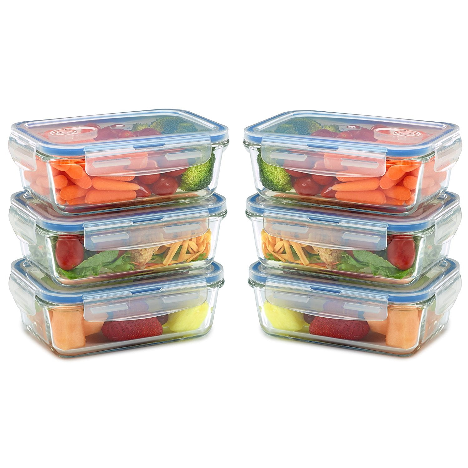 big w glass storage containers