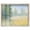 Blonde Frame, variant on Faded Horizon II Shadowbox Print Landscape Paintings by Art Remedy, White Frame, 20 x 16