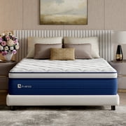 Avenco Airsea 10" Queen Size Medium Firm Support Hybrid Mattress, Motion Isolation&Preesure Relif, CertiPUR-US