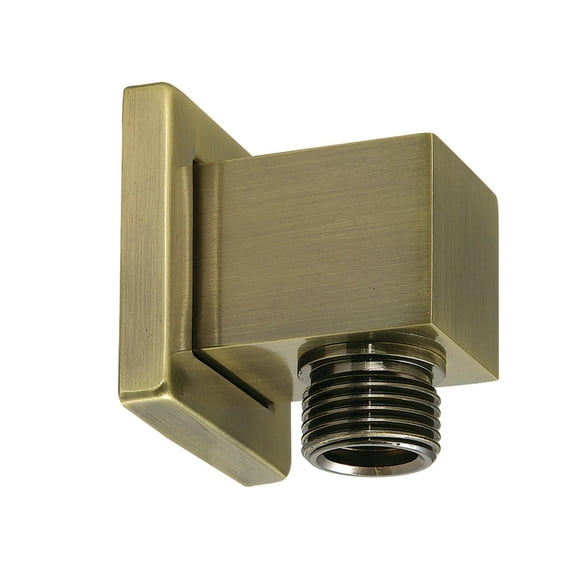 Kingston Brass K173ASQ3 Claremont Wall Mount Supply Elbow, Antique Brass