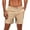 #Khaki, variant on DPTALR Men's Cotton Linen Shorts,Casual Inseam with Drawstring,Stretch Summer Beach Wear,Army Green,Big and Tall Men XXL