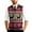 Red, variant on Dwelliawo Christmas Sweater Vest for Men Warm Knitted V Neck Pullovers Sweater Formal Ribbed Sleeveless Xmas Sweaters Regular Fit Cable Stretch Vest Deep Red 5XL