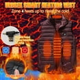 thumbnail image 2 of Plus Size Heated Jackets for Men Outdoor Warm Clothing Heated For Riding Skiing Fishing Charging Via Heated Coat With Pocket, 2 of 4
