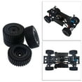 thumbnail image 3 of Milaget 1:12 Metal Beam//Transfer Case/Tire Replacements for MN86K Model Car 4pcs Tires, 3 of 7