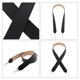 thumbnail image 2 of Correa de hombro de cuero para bolsos Colcomx Correa de transporte Negro, 2 of 7