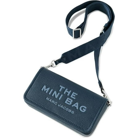 Marc Jacobs The Leather Mini Crossbody Bag - Blue Sea