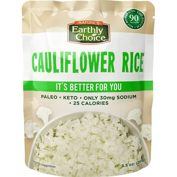 Nature's Earthly Choice Cauliflower Rice 6 Pouches (6 x 8.5 ounces