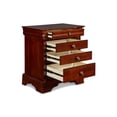 thumbnail image 6 of Pemberly Row Solid Wood Engineered Wood Nightstand in Cherry, 6 of 7
