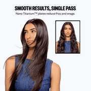 BaBylissPRO® Nano Titanium™ 1 Ultra-Sleek Flat Iron & 3/4 Ultra-Sleek Straightener Prepack