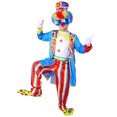 thumbnail image 4 of Disfraz de payaso para fiesta de Carnaval de Halloween para hombre, Bola de baile de Mascarada, actuación de escenario de mago, sin peluca/zapatos/nariz de espuma, 4 of 5