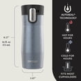 thumbnail image 4 of Termo 16 Oz Autoseal WestLoop 3.0 Acero Inoxidable Contigo azul Estándar, 4 of 5