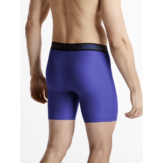 Jockey Life Jockey Life Men's Breathe Micro Mesh LongLeg Boxer Brief