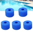 thumbnail image 1 of Filtro de piscina de 5 piezas, espuma reutilizable lavable para tipo esponja de filtro de piscina, accesorios de esponjas de filtro de esponja de espuma, 1 of 5