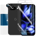 thumbnail image 1 of wonima11 Screen Protector for Google Pixel 9A, [2+2 Pack] Tempered Glass for Pixel 9A & Camera Lens Protectors[Ultrasonic Fingerprint Unlock] [Case Friendly] [Bubble-Free] 6.3 Inches, 1 of 1