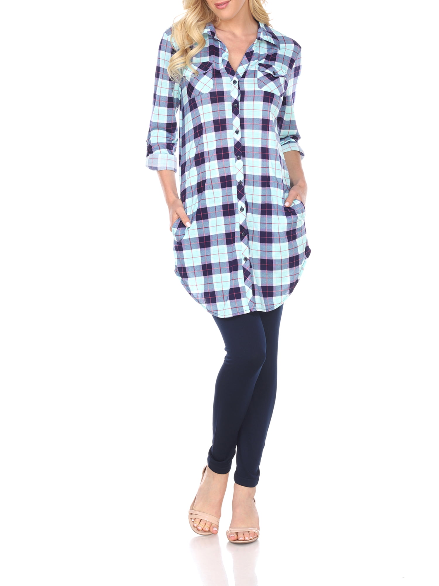 Piper Plaid Tunic Top 