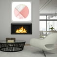 thumbnail image 4 of Epic Art 'Pink Marble Circle I' by Seven Trees Design, Acrylic Glass Wall Art, 36"x36", 4 of 7