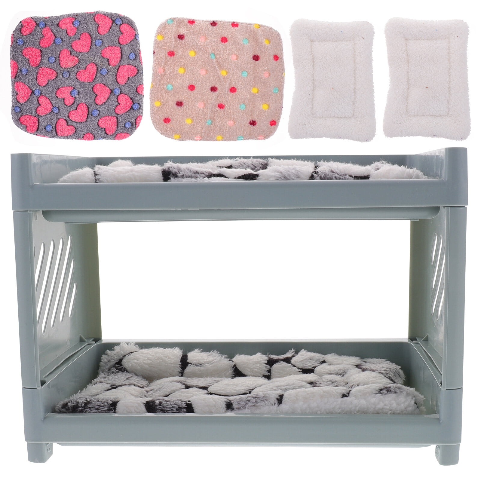 Guinea pig bunk bed 1 Set of Multifunction Hamster Bed Cage Hamster