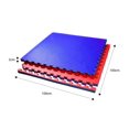 thumbnail image 3 of Piso para Gimnasio Tapete Gym 100x100 X 2 Cm Ejercicio Fitness Lumax  Color Rojo/Azul, 3 of 5