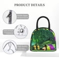thumbnail image 5 of Lsque Pikmin Print Lunch Bag, Insulated Lunch Box, Small Leakproof Cooler Food Lunch Containers Reusable High Capacity Lunch Tote Bags for Work, Travel, Outdoor, 5 of 8
