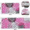 thumbnail image 2 of Kitchen Mats for Floor [2 PCS] Anti-Fatigue Kitchen Rugs Non Slip Washable, Boho Flower Waterproof Kitchen Decor Cushioned, Standing Floor Mats for Home/Office, 18''''x30''''+18''''x48''''(Deep Pink), 2 of 6