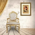 thumbnail image 3 of Cheret, Jules 14x18 Gold Ornate Wood Framed with Double Matting Museum Art Print Titled - Exposition Willette, 3 of 4