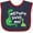 Navy and Red, variant on Inktastic My Pop Pop Loves Me Dinosaur Boys or Girls Baby Bib