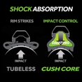 thumbnail image 5 of Cushcore Pro Set - Incluye (1) Inserto Para Neumático (1) Válvula Presta Y (1) Adhesivo Para Llanta Fácil Instalación En El Hogar Los Insertos Para Neumáticos De Bicicleta Ayudan A Mejorar La Calidad, 5 of 5