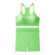 thumbnail image 2 of Conjunto de ropa interior deportiva transpirable con tirantes fruncidos y sin costuras para mujer, sin aros de acero, moldeador para hombre, 2 of 9