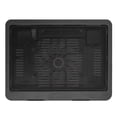 thumbnail image 1 of Laptop Cooling Pad Tool Accessories Universal Thin Protective Accessories Portable Bottom Cushion Adjustable Fan Cooler Stand Tools Computer Accessory black, 1 of 8