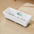thumbnail image 3 of Self Watering Plant Pots - Vegetables Container,with Base, Drainage Hole, and Absorbent Rope Rectangular Flower Pots,for Cultivation Garden Windowsill Terrace Porch Courtyard, 3 of 18