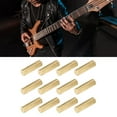 thumbnail image 1 of Pickup Magnet Slug Rod, Electric Guitar Pickup Rods Glossy Finish Metal  12PCS Wear Resistant  for Stringed Instrument Silver,Gold, 1 of 7