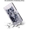 thumbnail image 3 of Compatible with Samsung Galaxy A20 Wallet Case, Galaxy A20 Phone Case Leather Flip Folio Case with Wrist Strap and Kickstand Magnetic Shockproof Case for Samsung Galaxy A20 / A30 Cute Cat BX, 3 of 12