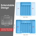 thumbnail image 2 of Organizador Expandible para Cubiertos Aujen Ajustable 26-50 cm, 2 of 2