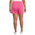 thumbnail image 4 of Terra & Sky Women’s Plus Size Terry Cloth Shorts, 5” Inseam, 2-Pack, 4 of 5