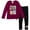 Maroon / black, variant on Harry Potter T-Shirt and Leggings Outfit Set Little Kid to Big Kid