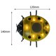 thumbnail image 4 of Lámpara de césped con forma de mariquita luz solar en maceta con brillo automático para valla de jardín, 4 of 8